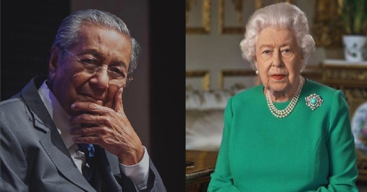 97 Y.O MAHATHIR ON QUEEN ELIZABETH’S DEATH – “SHE’S ONLY 1 YEAR YOUNGER THAN ME”