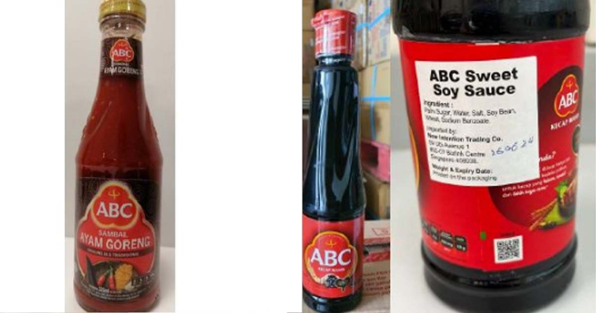 ABC SAMBAL AND SWEET SOY SAUCE RECALLED FOR UNDECLARED ALLERGENS