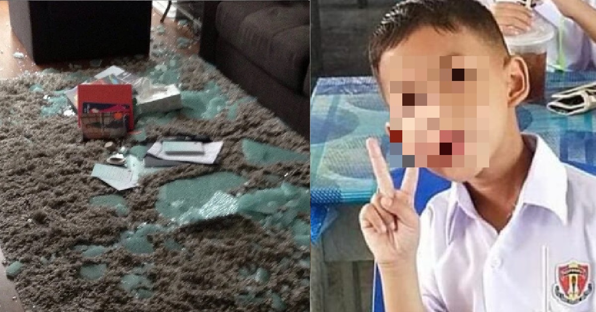 7 Y.O BOY DEAD AFTER CRASHING INTO GLASS COFFEE TABLE WHILE JUMPING ON SOFA