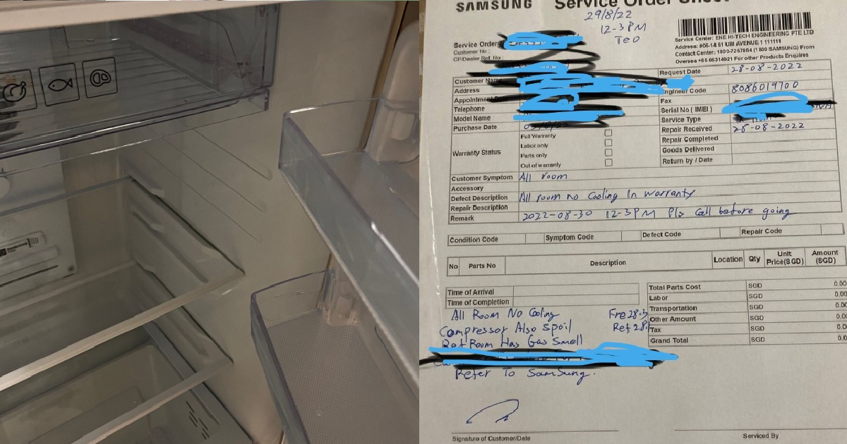 WOMAN BOUGHT BRAND NEW FRIDGE, BUT IT BROKE DOWN AFTER LESS THAN 1 MONTH