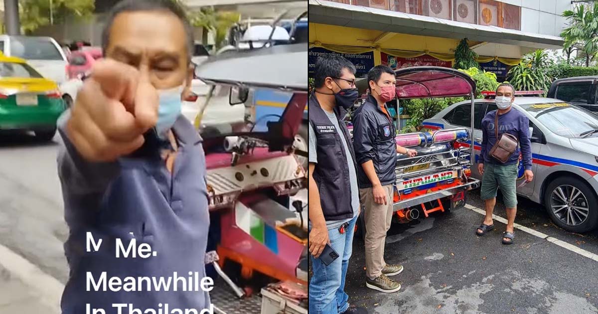 TUK TUK DRIVER ATTACKED SG COUPLE IN THAILAND AFTER FAILING TO SCAM
