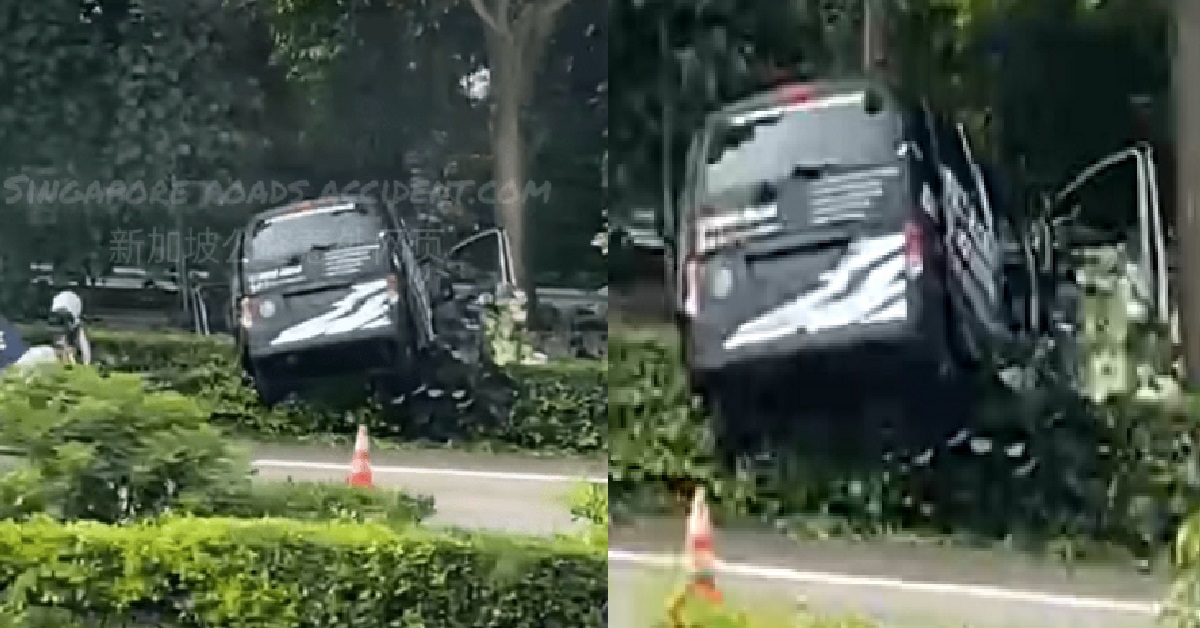 28 Y.O VAN DRIVER PRONOUNCED DEAD AT THE SCENE AFTER ACCIDENT ON P.I.E