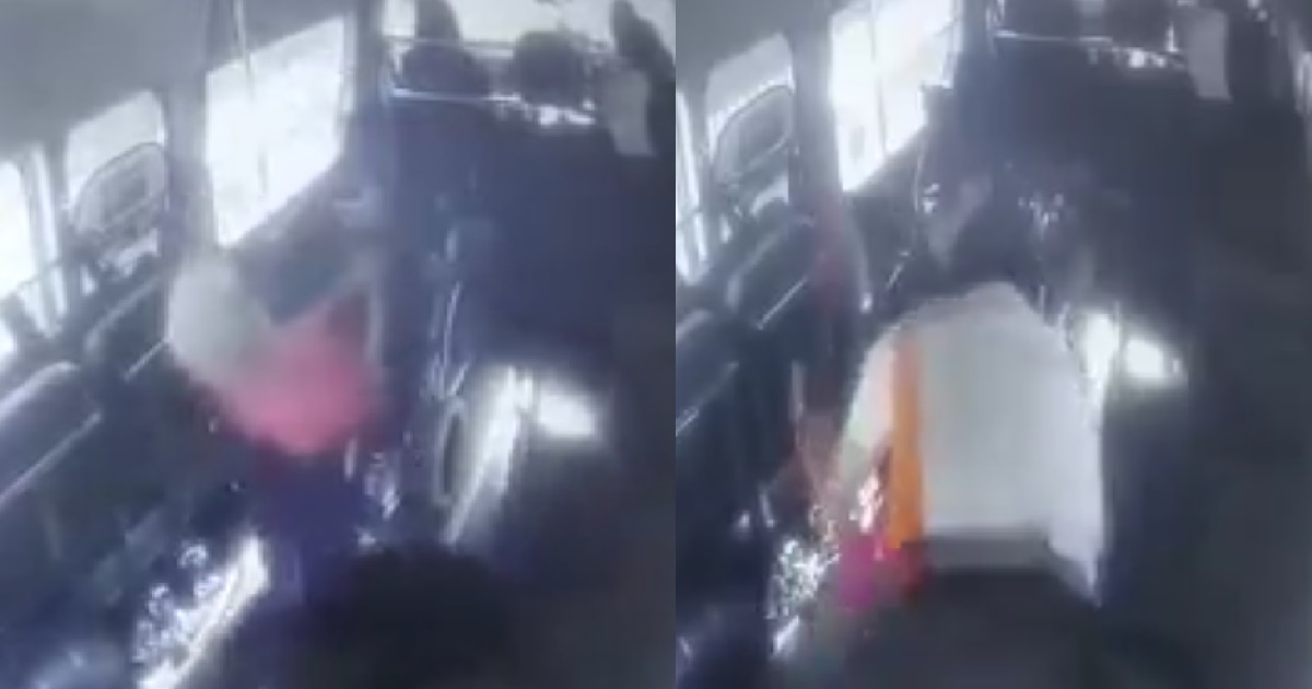 AH MA IN WHEELCHAIR FELL BACKWARDS IN VAN HEADING TO CARE CENTRE, SENT TO A&E