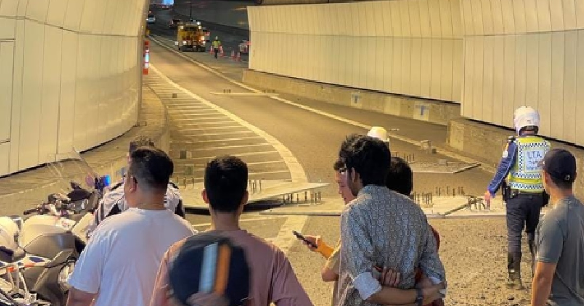 LORRY DRIVER WHO CAUSED 7 HOUR TRAFFIC JAM @ KPE, UNDER POLICE INVESTIGATIONS