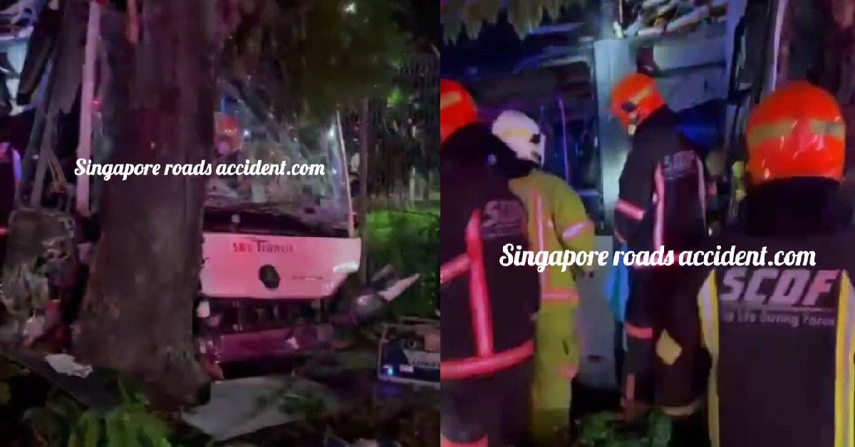BUS CAPTAIN KILLED AFTER HITTING TREE @ HOUGANG, DEATH RULED A “MISADVENTURE”