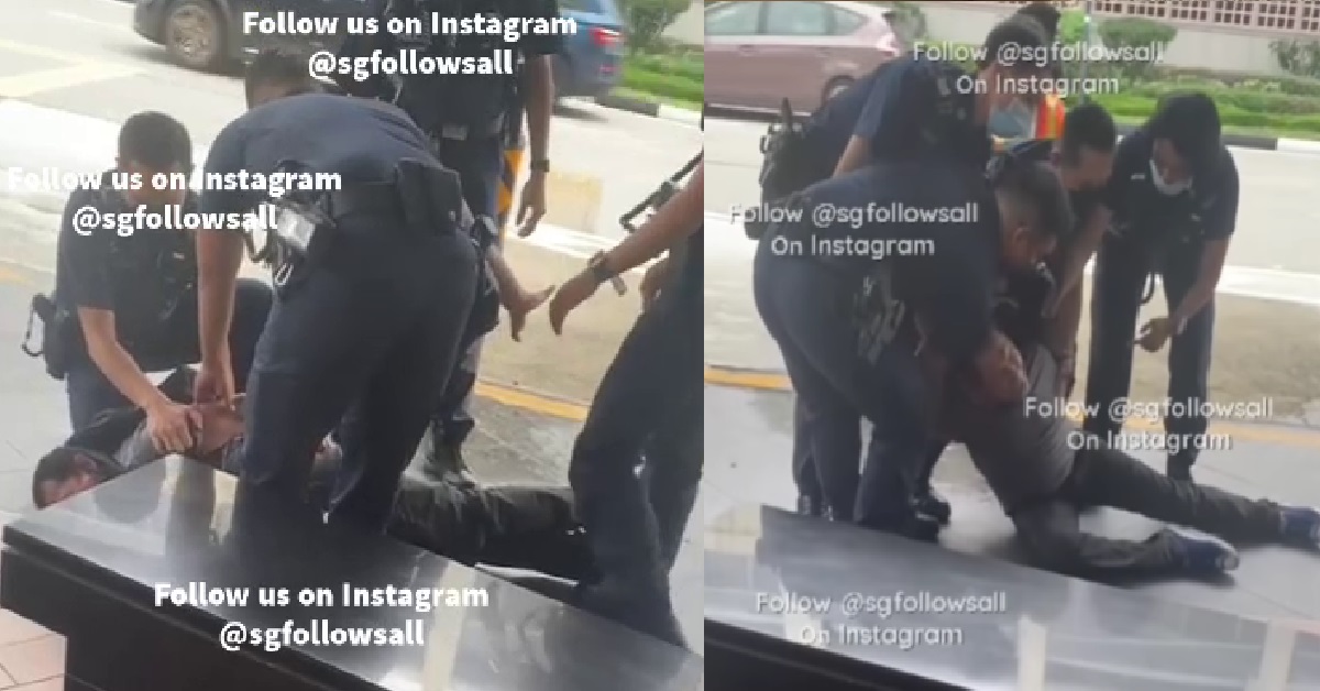MAN ALLEGEDLY CALLED POLICE BECAUSE NOT HAPPY BUS DIDN’T STOP IN FRONT OF HIM