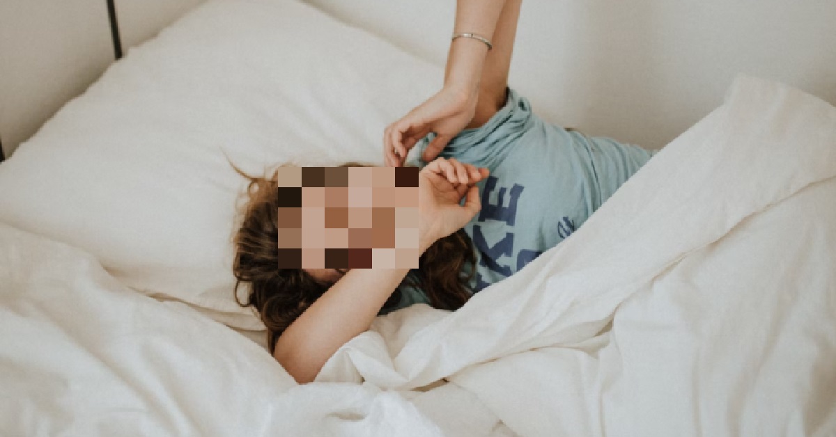 GIRL HAPPY TO BE DUMPED BY BOYFRIEND BECAUSE SHE CAN HAVE HER BED TO HERSELF AGAIN