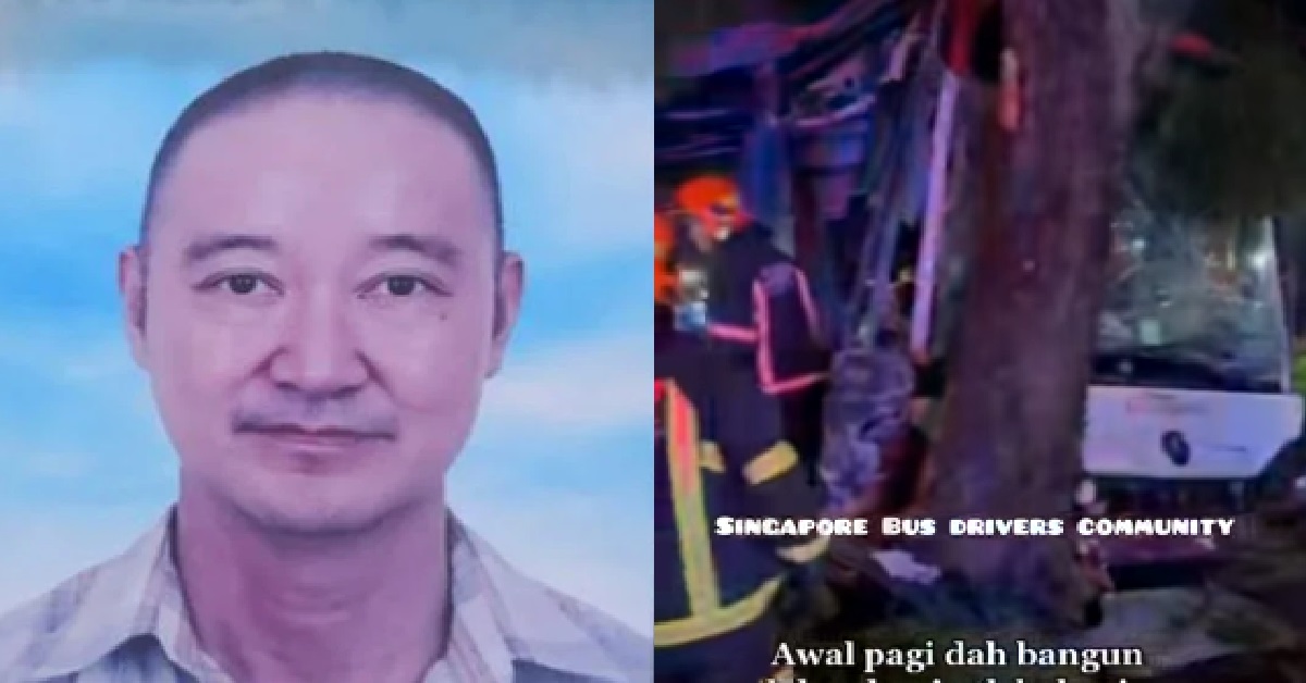 SBS BUS CAPTAIN KILLED IN HORRIFIC HOUGANG CRASH, WAS RESPECTED UNION LEADER