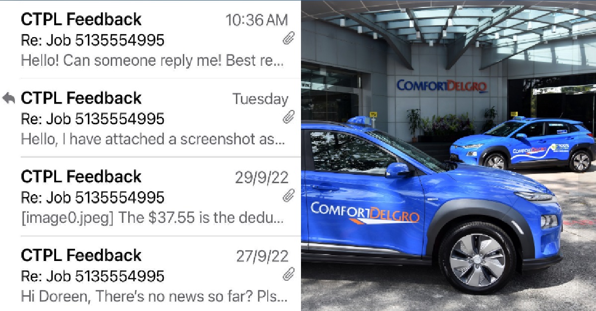 MAN CANCELLED TAXI BOOKING BUT HIS BOOKING FARE ALLEGEDLY NOT REFUNDED