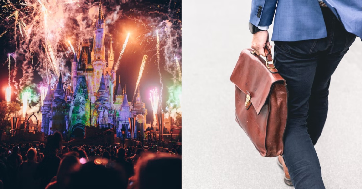MAN’S WIFE WANTS HIM TO QUIT HIS JOB TO GO TO DISNEYLAND WITH HER FOR HER B’DAY