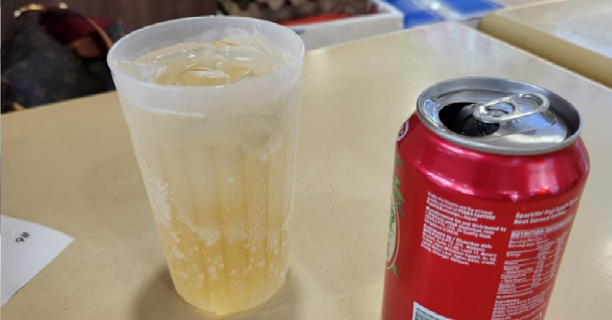 MAN BOUGHT CANNED DRINK FOR $1.70, NOT HAPPY IT CAME WITHOUT A STRAW