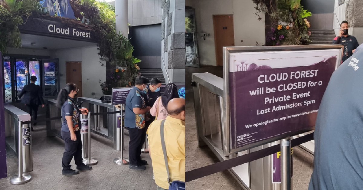 MAN COULDN’T ENTER CLOUD FOREST DUE TO “PRIVATE EVENT”, TICKETS END UP VOIDED