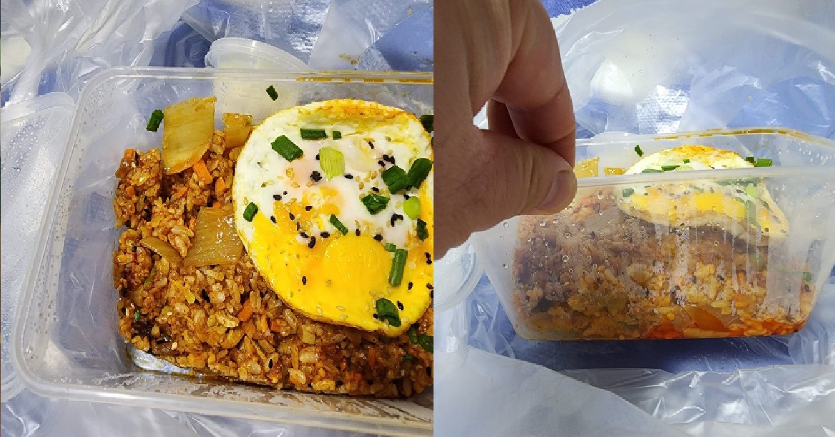 MAN PAID $19 FOR KIMCHI FRIED RICE, GETS HALF A CONTAINER’S WORTH OF RICE INSIDE