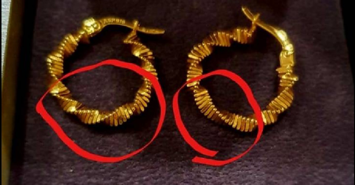 WOMAN BOUGHT $500 GOLD EARRINGS FROM SHOPEE, BUT EARRINGS DON’T LOOK THE SAME