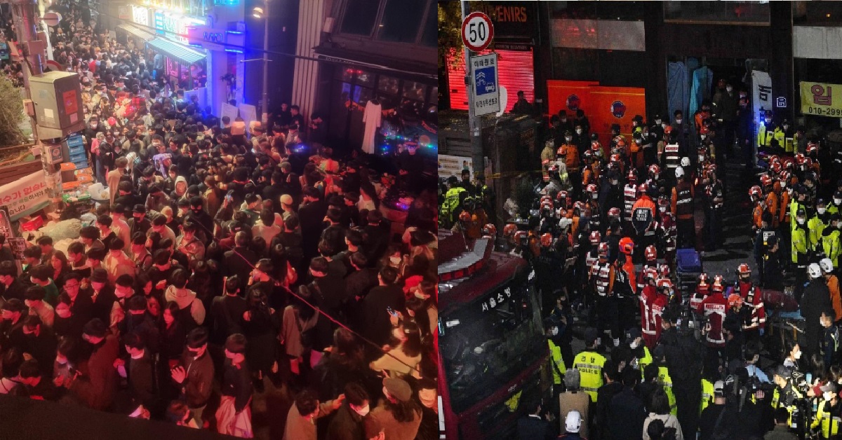 NO S’POREANS KILLED IN SEOUL HALLOWEEN STAMPEDE, MFA MONITORING SITUATION