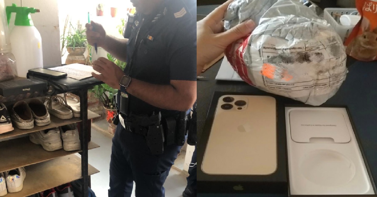 WOMAN ORDERED IPHONE ONLINE FOR $1.6K, RECEIVES PARCEL WITH EMPTY BOX INSIDE