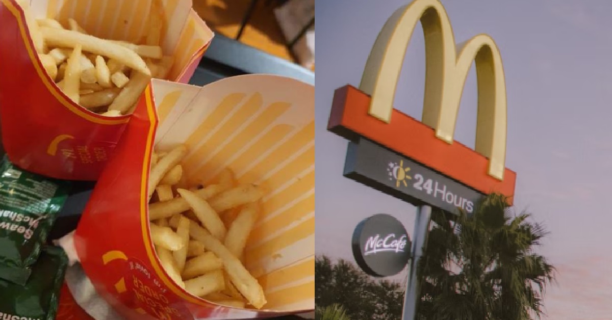WOMAN UPSIZED HER MCDONALD’S MEAL’S FRIES, GETS CUTE LITTLE SERVINGS INSTEAD