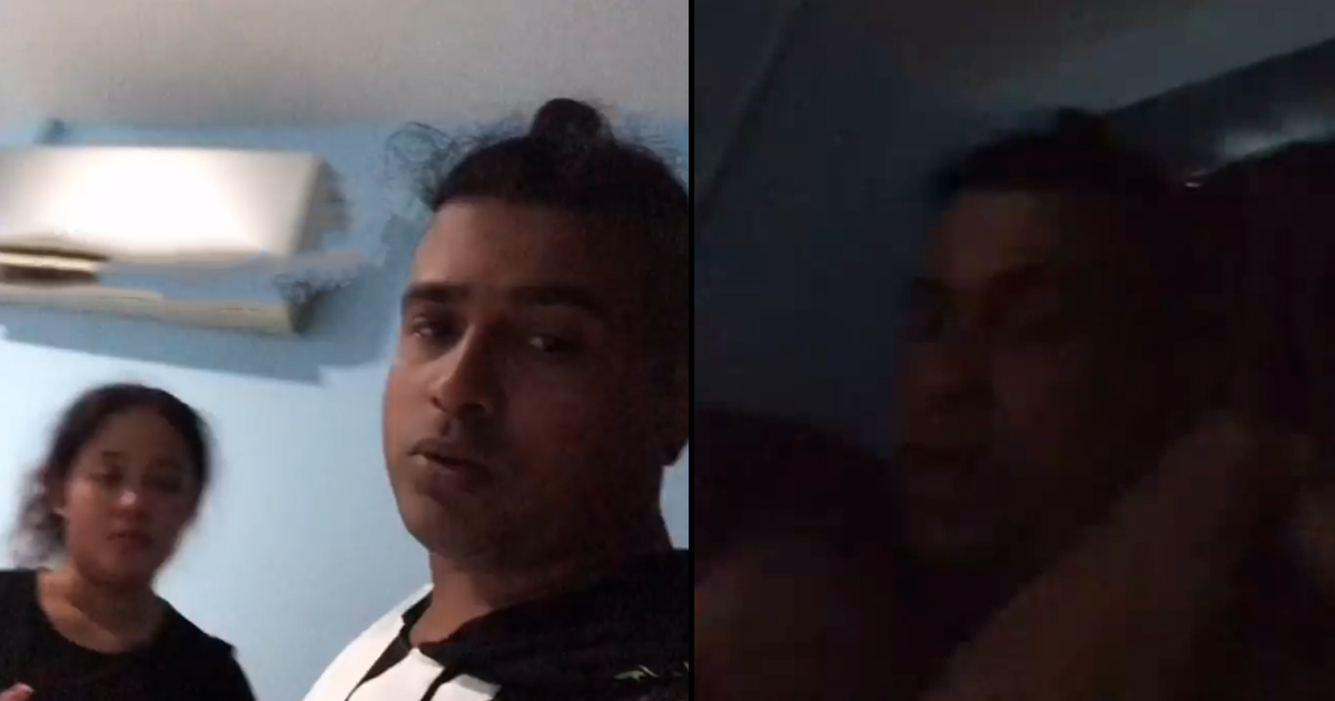 BANGLA MAN LIVE STREAMS HIS MAID GF WHO CHEATS ON HIM