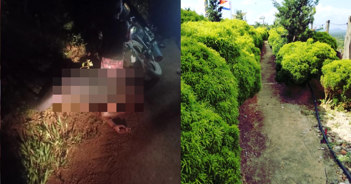 WOMAN FOUND WITH THROAT SLIT IN JOHOR, BESIDE YOUNG SON COVERED IN BLOOD