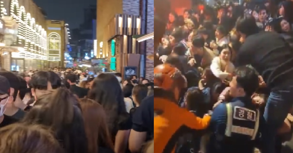 CROWDS CONTINUED PARTYING AFTER SEOUL STAMPEDE, PEOPLE STILL DRINKING AT 2AM