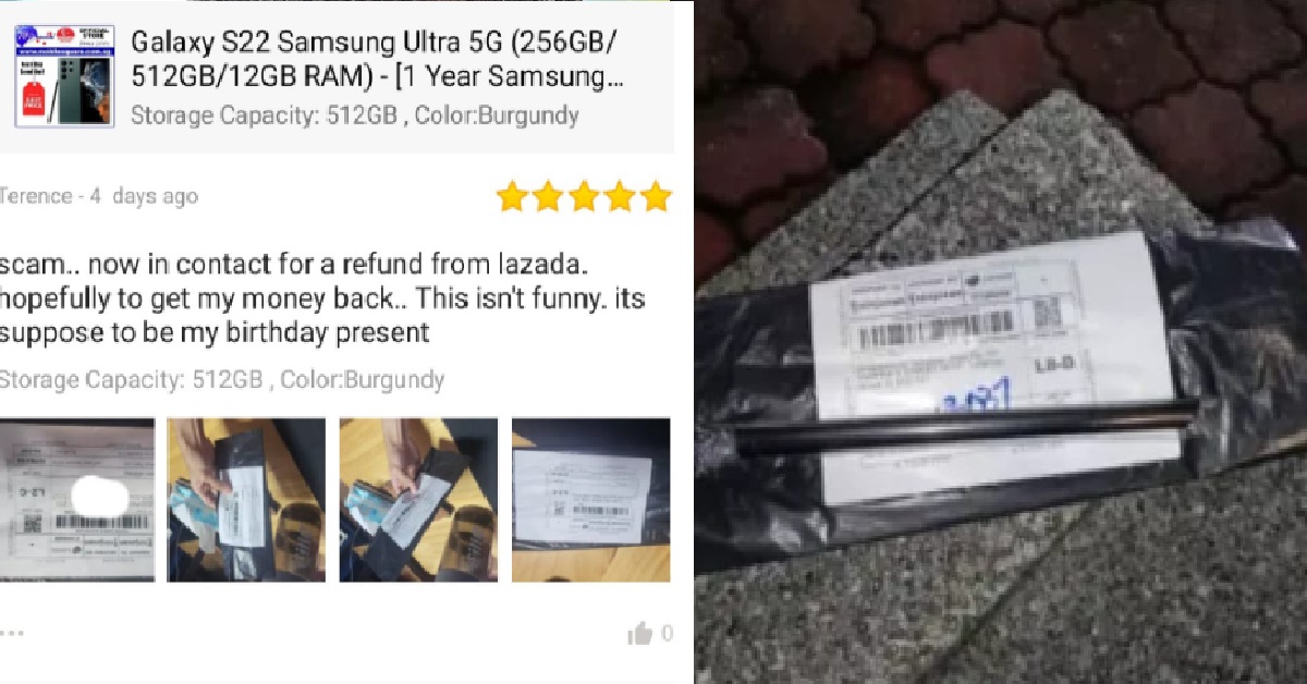 WOMAN BOUGHT A PHONE VIA LAZADA AND RECEIVED A BLACK STRAW INSTEAD