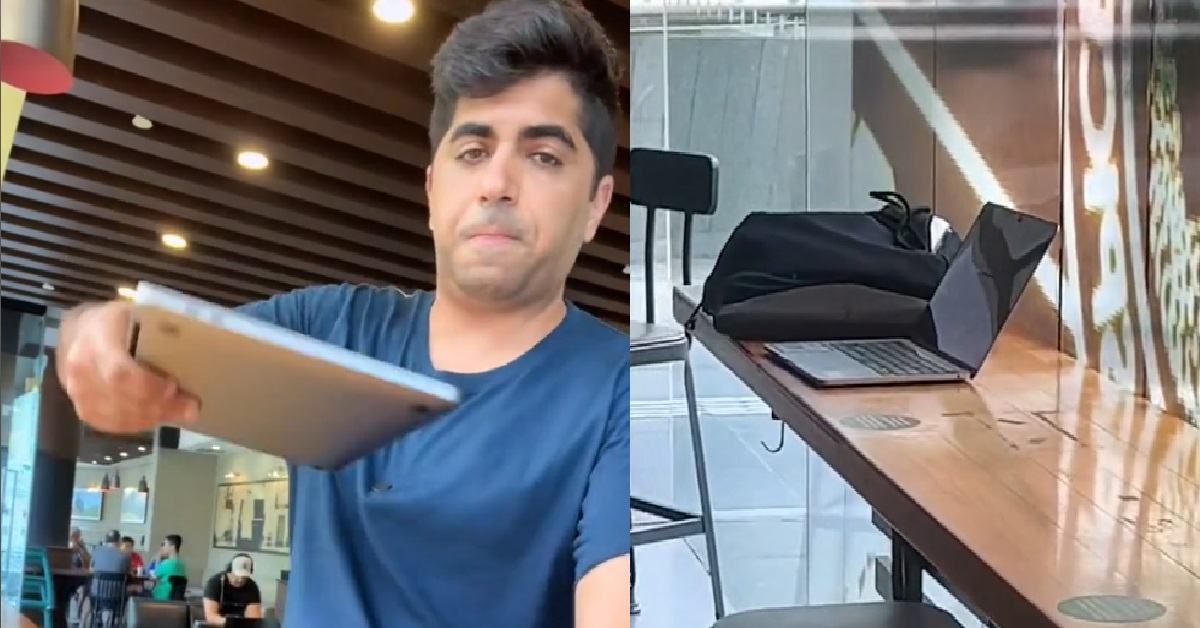 TOURIST LEAVES LAPTOP @ STARBUCKS FOR 1 HR TO TEST HOW “SAFE” S’PORE IS