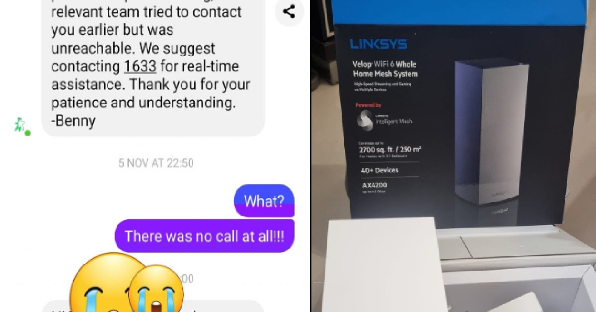 MAN HAVING ISSUES WITH STARHUB BROADBAND, SAYS THEY ONLY WANT TO CLOSE THE CASE