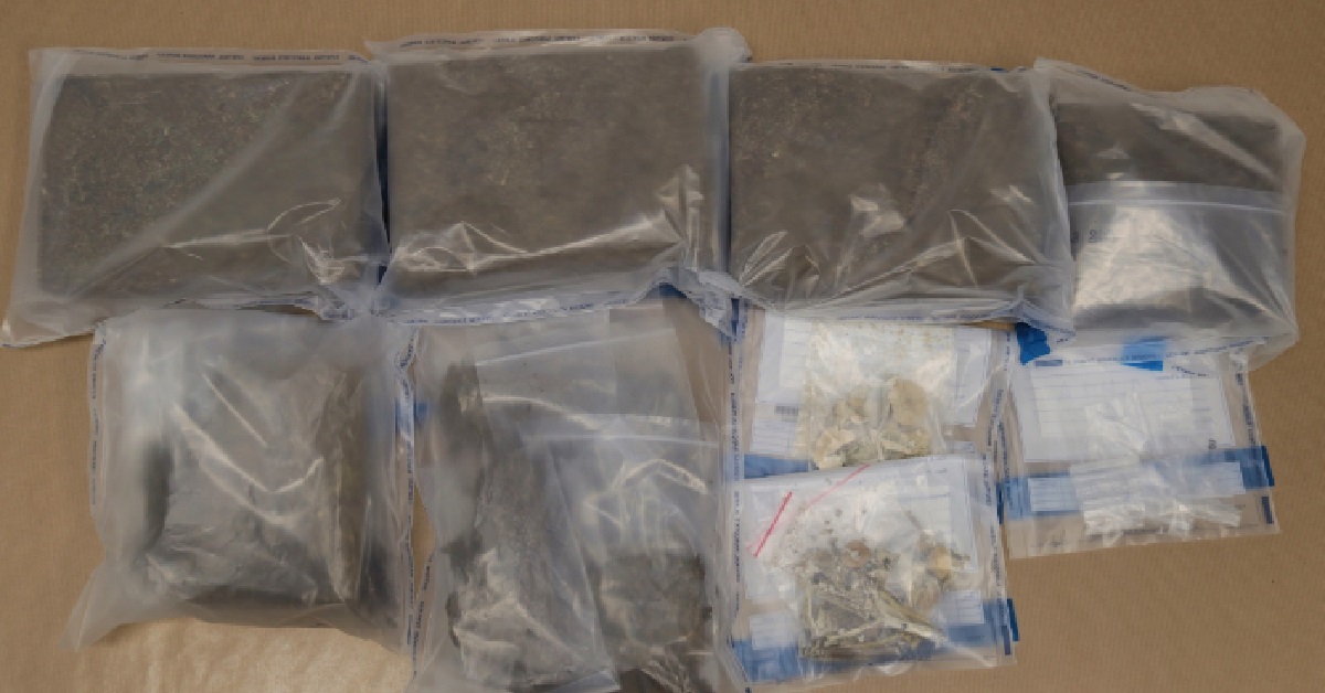 2 MEN ARRESTED FOR DRUG TRAFFICKING, MORE THAN 4KG OF CANNABIS SEIZED