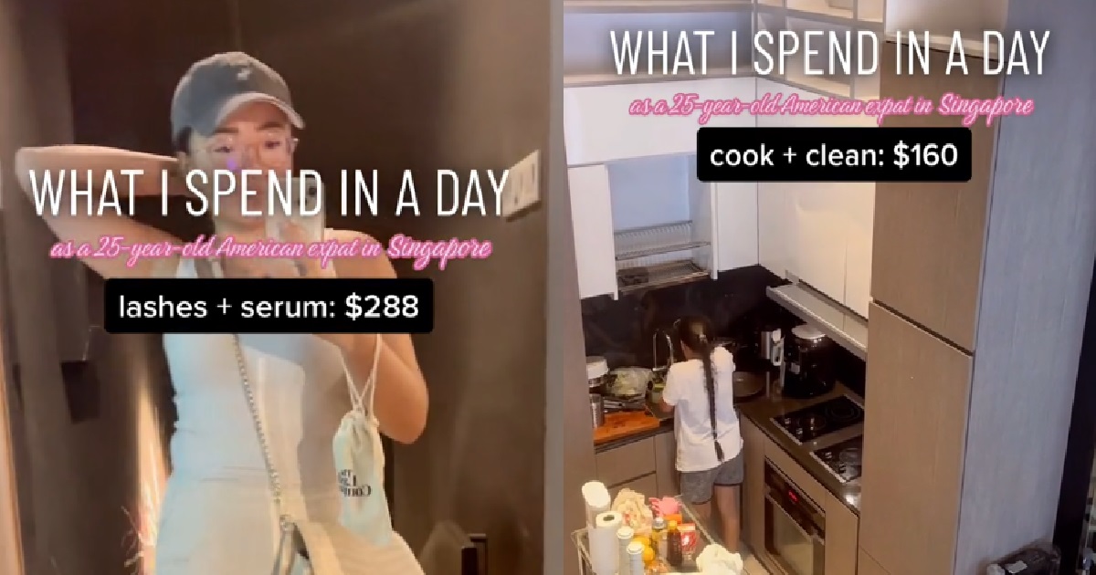 25 Y.O EXPAT SPENDS $1K PER DAY, INCLUDING $160 FOR SOMEONE TO COOK AND CLEAN