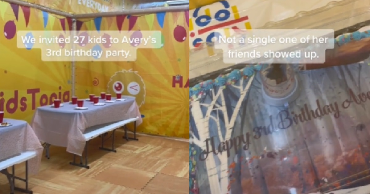 MUM THREW A PARTY FOR 3 Y.O DAUGHTER’S B’DAY, HEARTBROKEN NOBODY SHOWED UP