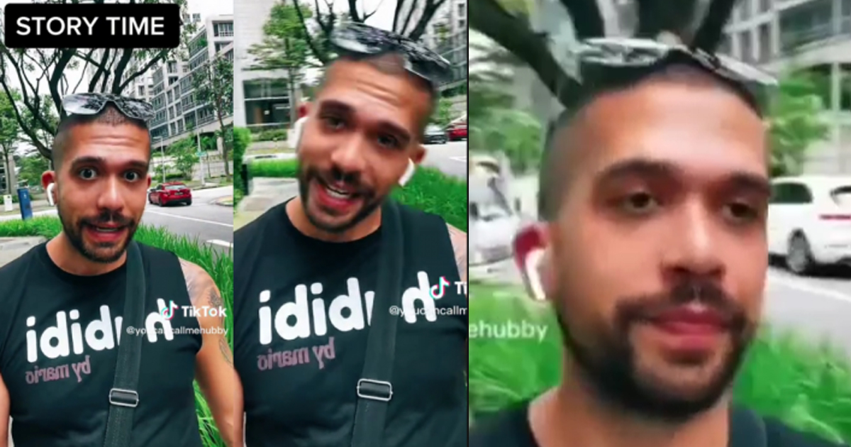 ANG MOH TOURIST MAKES FUN OF “INDIAN ACCENT” OF 7-11 CASHIER IN SG, KENA FLAME
