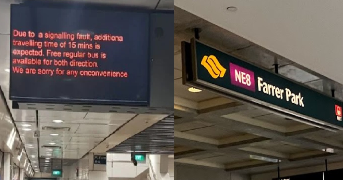 MRT DELAYED 30 MINS DUE TO SIGNALLING FAULT, SBS TRANSIT: “WE ARE SORRY”