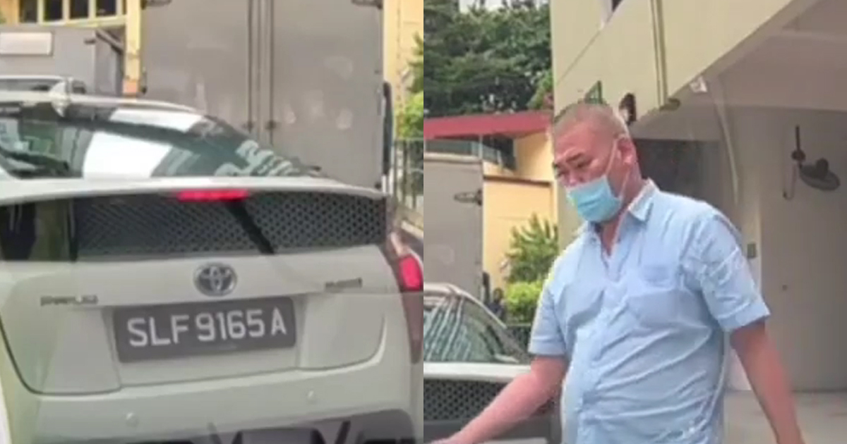 UNCLE REVERSE BANG INTO CAR, PRETENDS TO “CHECK BOOT” AND DRIVES AWAY