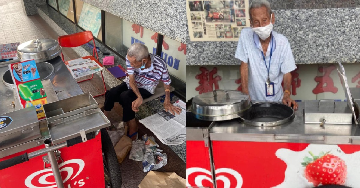 S’PORE TIKTOKERS USING ELDERLY ICE-CREAM UNCLE FOR VIEWS, PRETEND TO HELP HIM