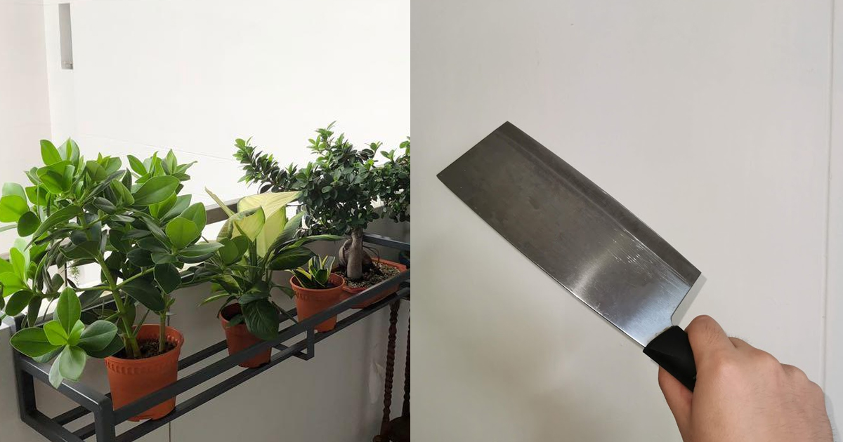 DRUNK MAN SLASHED VICTIM WITH CLEAVER AT BEDOK, THOUGHT VICTIM STEALING FRUITS