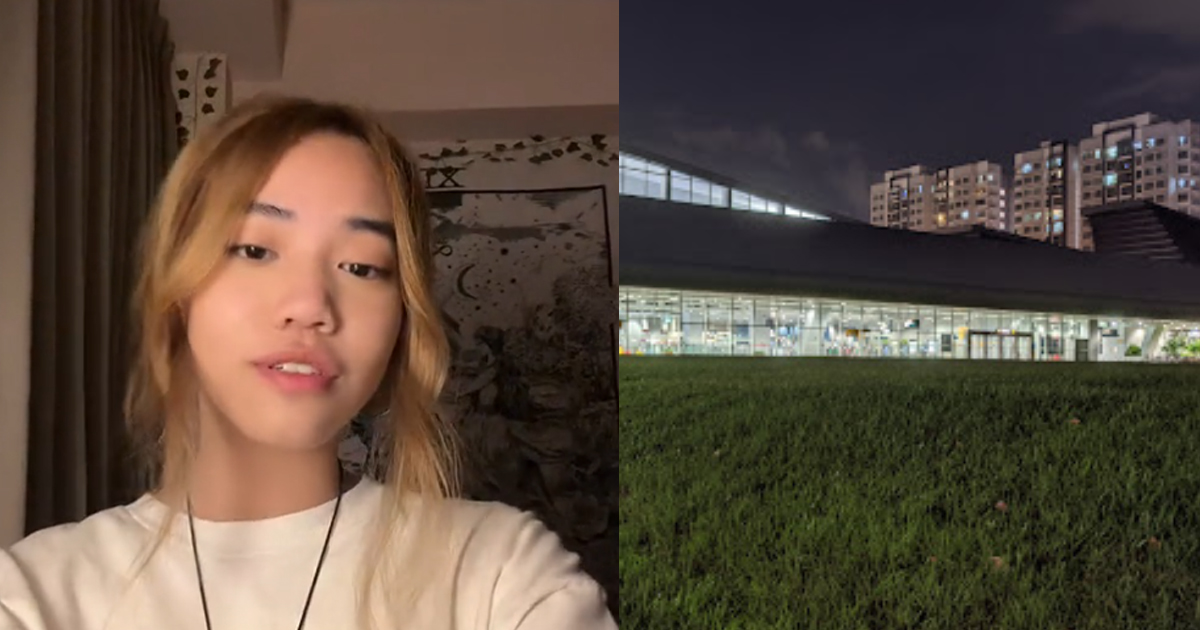 WOMAN SAID SHE CHASE BY A PERVERTED MAN IN PUNGGOL “ITS NOT SAFE”