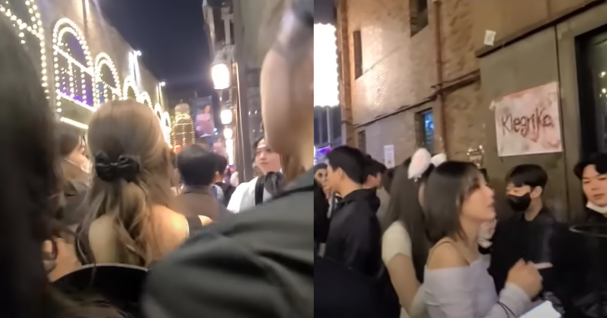 SURVIVOR OF ITAEWON STAMPEDE SHARES VIDEO OF HOW STUCK HE WAS