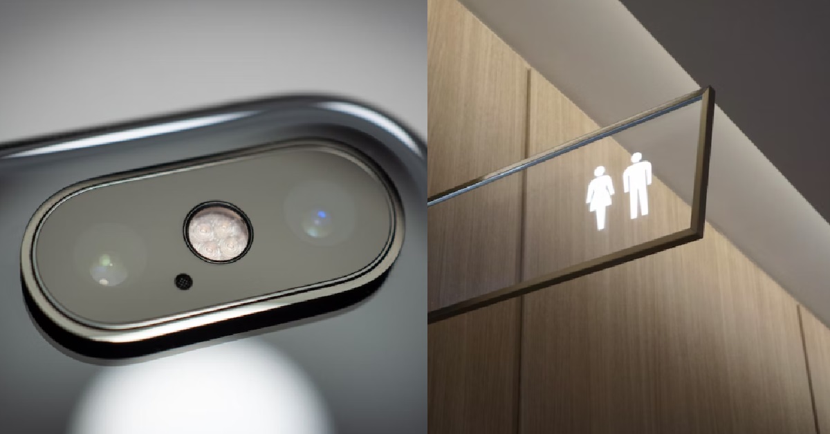 MALE VOLUNTEER FILMED MAN INSIDE CHURCH TOILET CUBICLE, JAILED 16 WEEKS