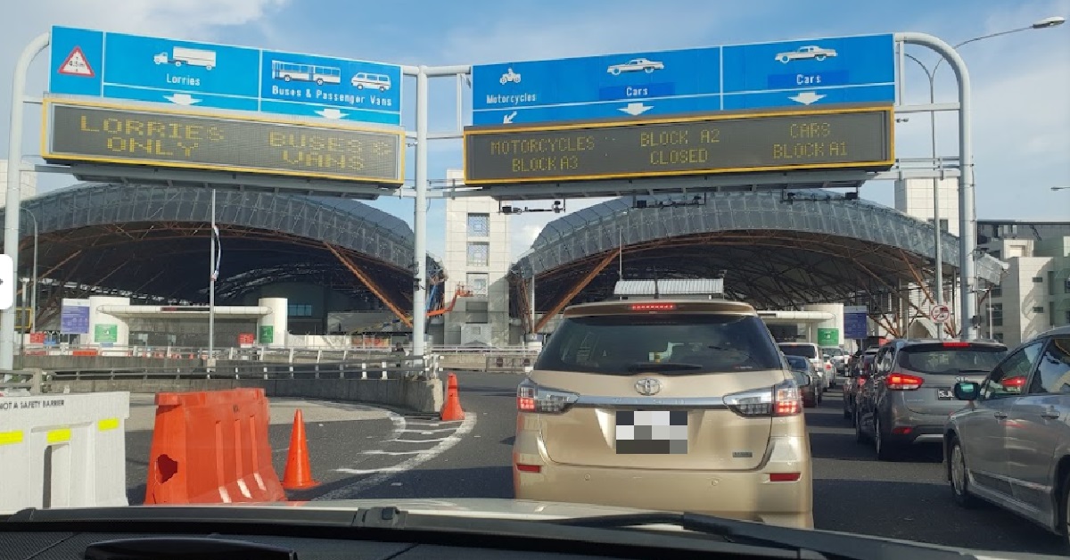 BUS/CAR ARRIVAL ZONES @ TUAS CHECKPOINT CLOSED FROM 15-16 NOV FOR EXERCISE