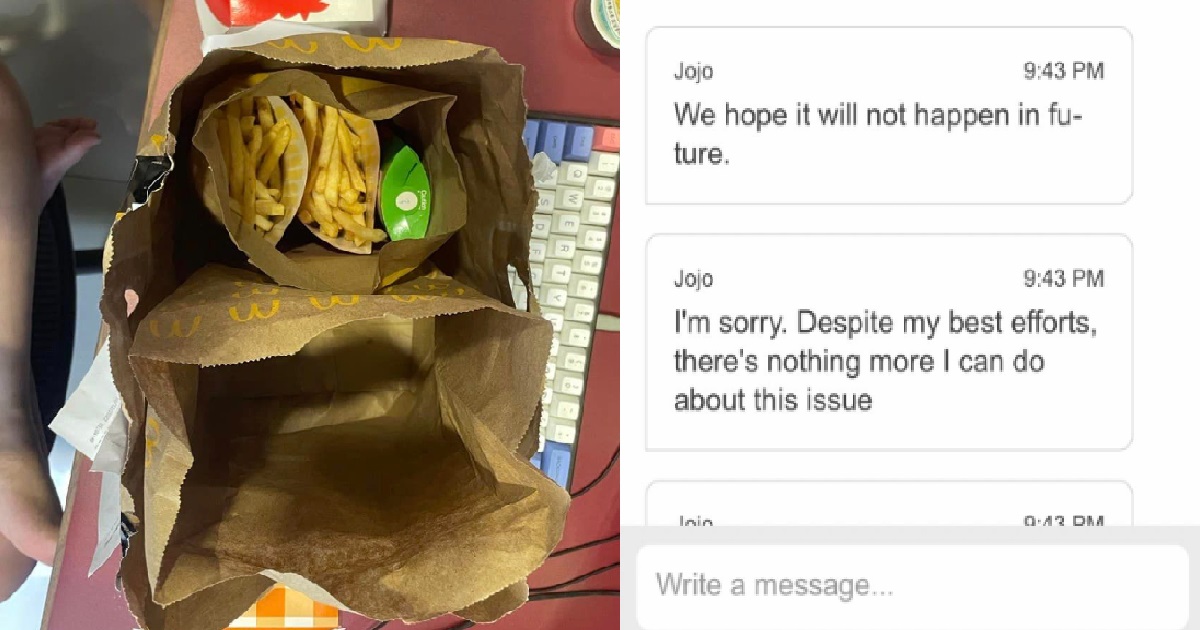 WOMAN’S FOODPANDA ORDER ARRIVED WRONG, NEXT DAY ORDERED AGAIN & WRONG AGAIN