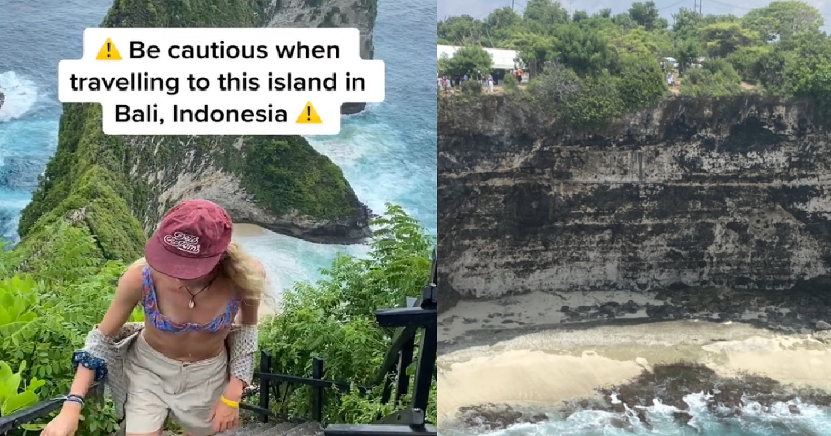 MAN FELL OFF CLIFF IN BALI WHILE DOING SOMERSAULT AT THE EDGE FOR A PHOTO