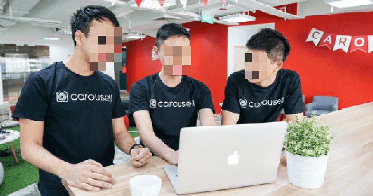 CAROUSELL LAYS OFF 110 EMPLOYEES, WHO WILL EACH GET 3 MONTHS SALARY AS COMPENSATION