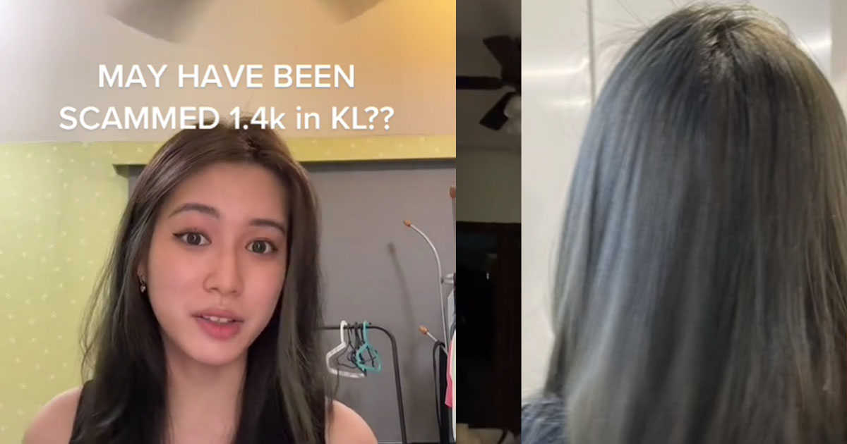 S’PORE WOMAN SCAMMED RM1.4K IN KL HAIR SALON