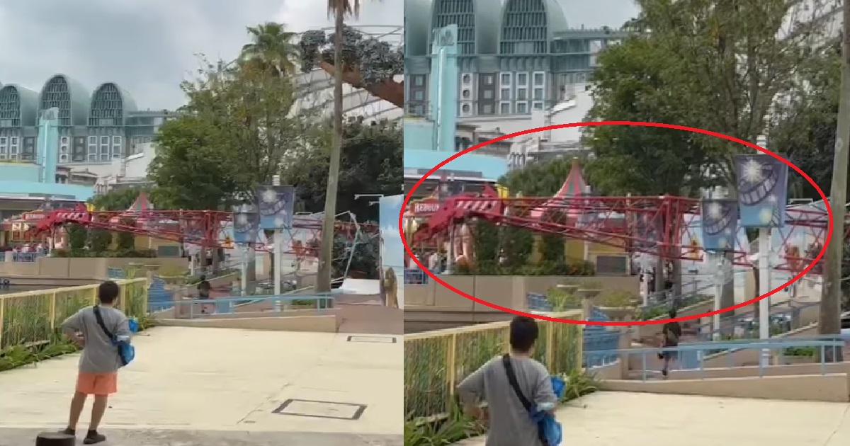 CONSTRUCTION CRANE USED FOR DEMOLITION, TOPPLES OVER @ UNIVERSAL STUDIOS