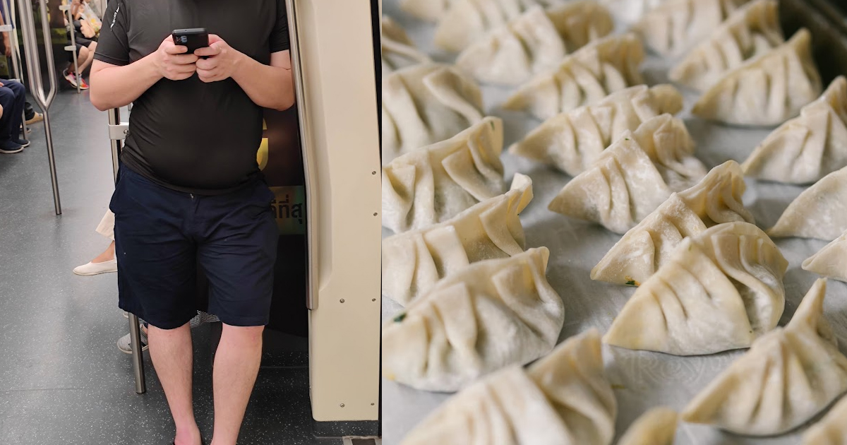 GIRL RANTS WHY FAT GUYS LIKE TO WEAR TIGHT SHIRT, LOOKS LIKE A DUMPLING