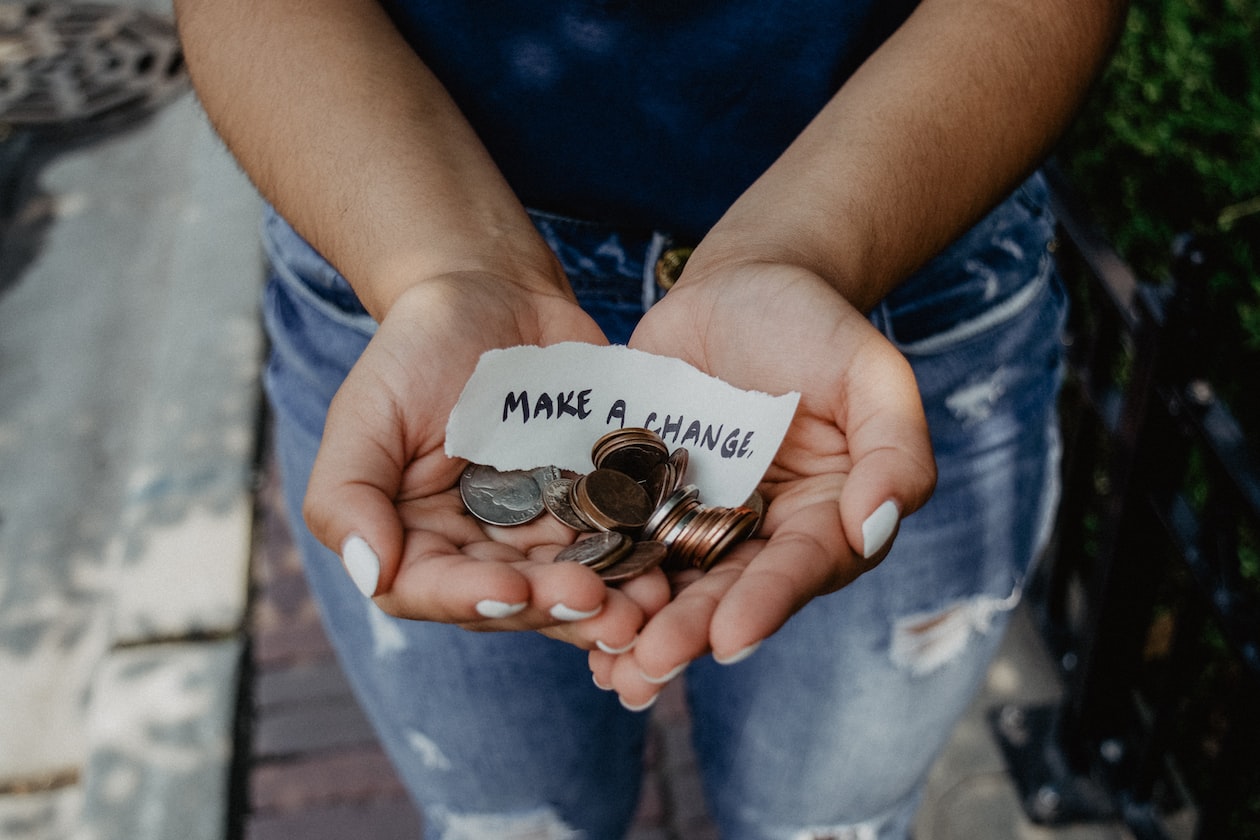 MAN SAYS HE DONATE $500 OF HIS SALARY TO CHARITY EVERY MONTH