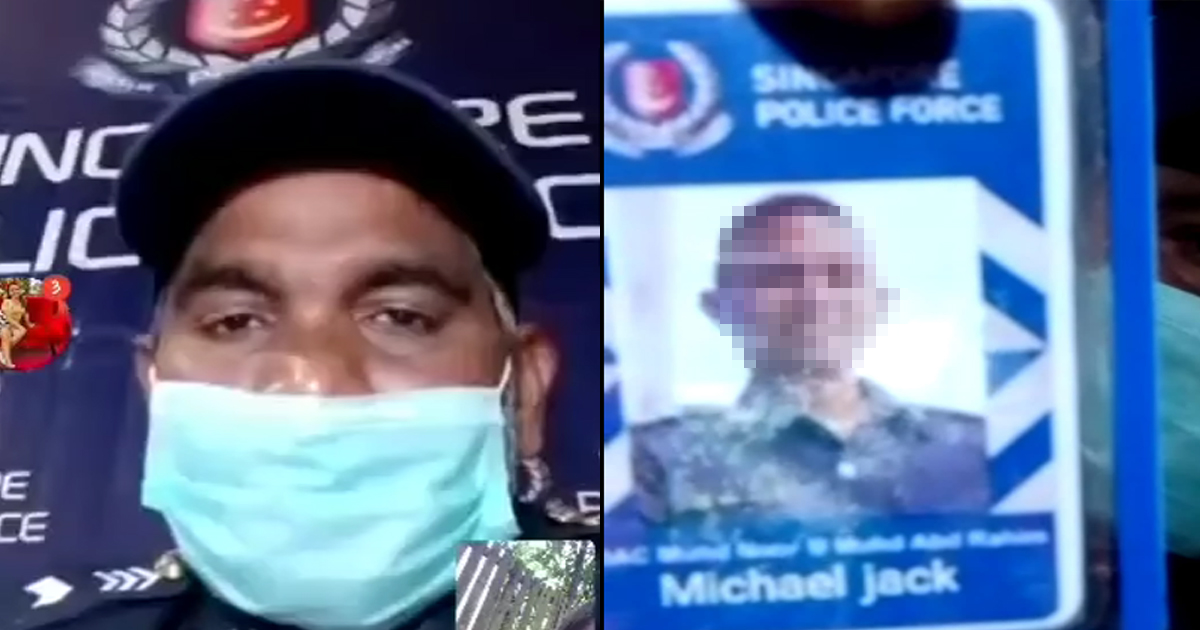 RETURN OF THE FAKE POLICE FROM 3RD WORLD COUNTRY, VICTIM LOSES $2,500