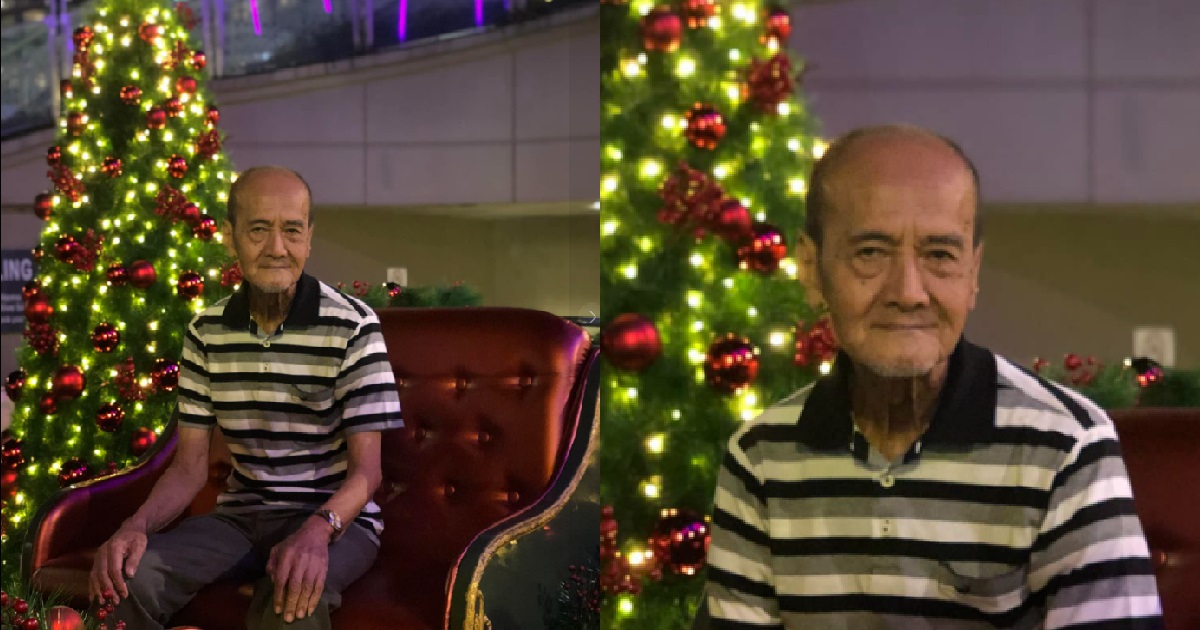 ELDERLY MAN MISSING AFTER SLIPPING OUT OF CHANGI NURSING HOME, FAMILY APPEALS FOR HELP