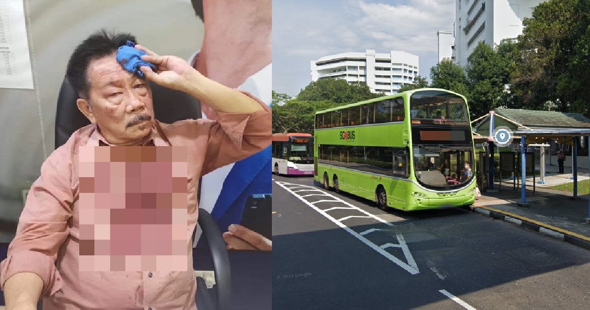 64 Y.O MAN ATTACKED BY CRAZY PASSENGER ON BUS, GOT PUNCHED AND KICKED FOR NO REASON