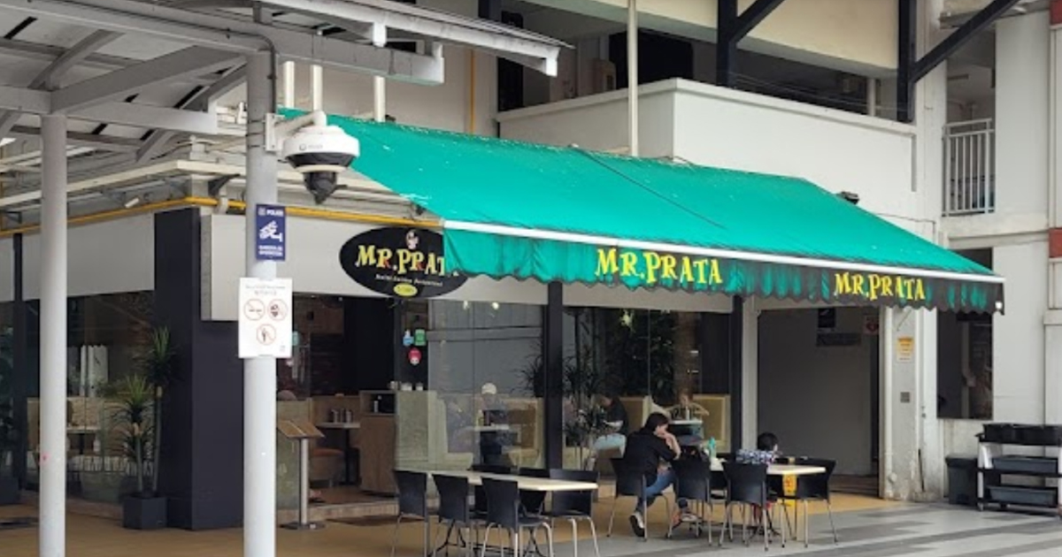 MR PRATA AT BEDOK RESERVOIR WAS SUSPENDED FOR ‘UNCLEAN FOOD’